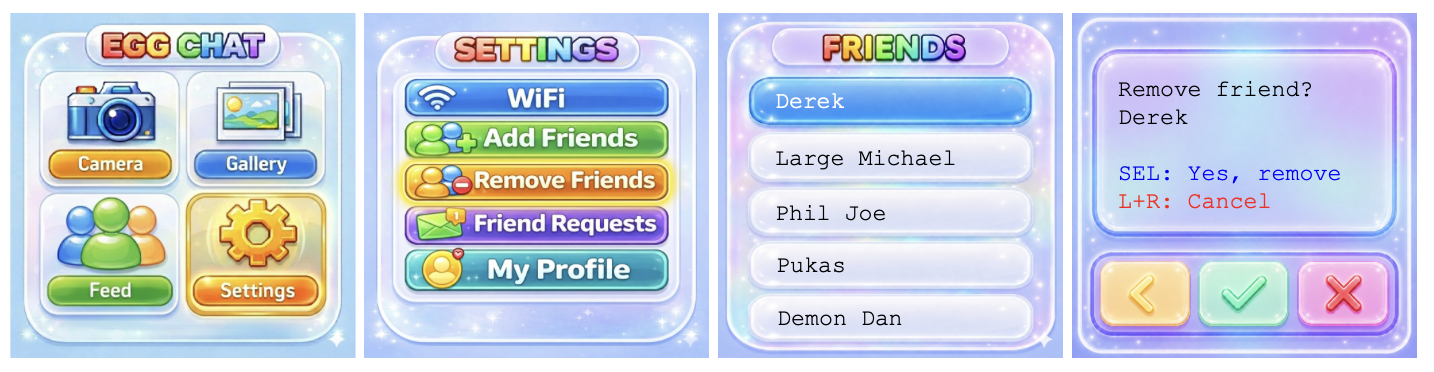 Removing friends