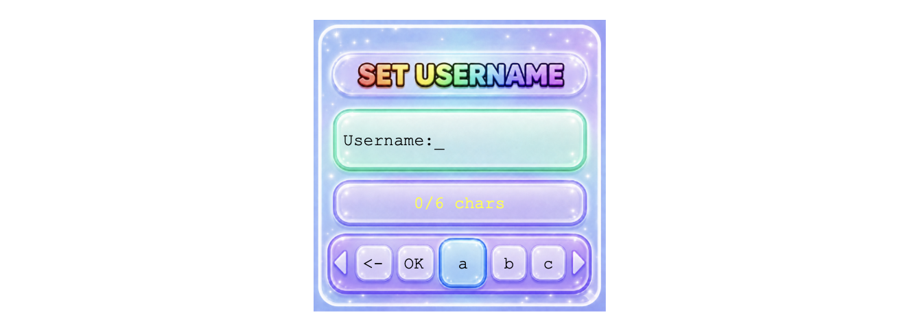 Set username